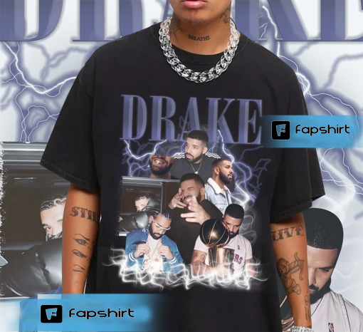 Vintage Drake Tshirt, Drake Graphic Tee, Drake Merch, Drake Rap Shirt, Drake Shirt, Drake Rapper Shirt, Drake Concert Shirt