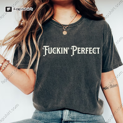 Fuckin’ Perfect Shirt For Summer Carnival Tour 2023 Pink Concert Tshirt For Music Lovers Custom Concert Tee For Pink Shirt Gift For Her