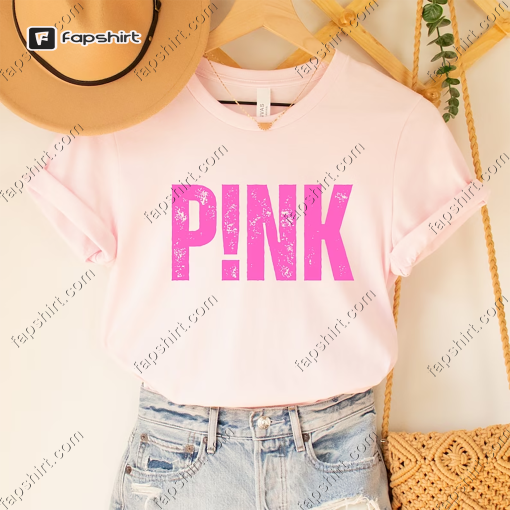 P!nk Singer Custom Shirt For Summer Carnival Tour 2023 Pink Concert Tshirt For Music Lovers Custom Concert Tee For Pink Shirt Gift For Her