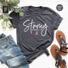 Breast Cancer Shirt Women, The Comeback Is Always Stronger Than The Setback, Ribbon Shirt, Awareness, Breast Cancer Survivor Gift