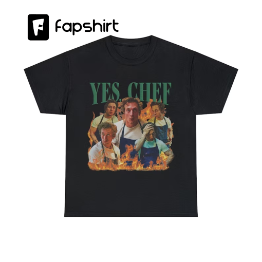 Vintage Yes Chef Jeremy Allen White Shirt , The Bear 2023 Homage T-shirt , Carmen Berzatto Shirt , Gift For Her , Trending Shirt.