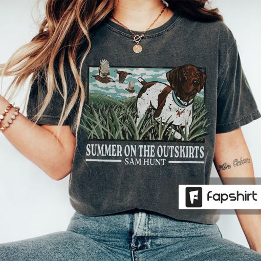 Sam Hunt Summer On The Outskirts 2023 Tour Shirt, Sam Hunt Fan Shirt, Sam Hunt 2023 Tour Shirt, Sam Hunt 2023 Concert Shirt