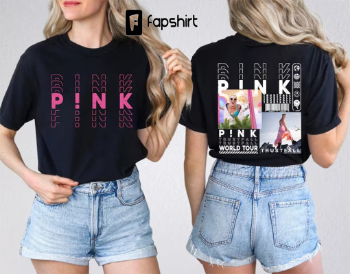 2 Sides P!nk Summer Carnival 2023, the comfort colors shirt, Trustfall Album , Pink Singer Tour, Music Festival , Concert Apparel, Tour Shirt