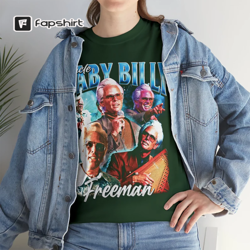 Uncle Baby Billy Freeman Vintage Unisex Shirt, Vintage Baby Billy TShirt Gift For Him and Her , Baby Billy 90s retro design graphic tee