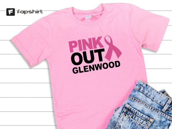 Pink OUt | Glenwood  | Boomer |Sooner | OU | Football | Sooners T shirt- Wearing Pink