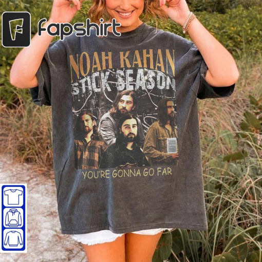 Noah Kahan Comic Shirt, Y2K 90s Merch Vintage Album Stick Season Tour 2023 Graphic Tee , Sweatshirt, Hoodie