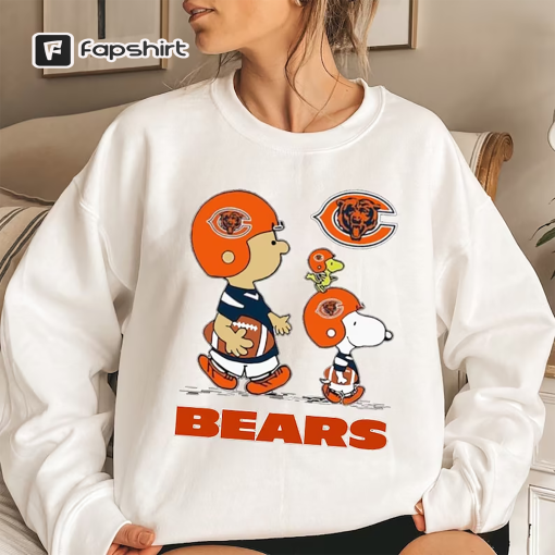 Chicago Bears Vintage Sweatshirt, NFL Football Shirt, Soldier Field, Bears Fan Gift, Superbowl, Gale Sayers, Chicago Skyline