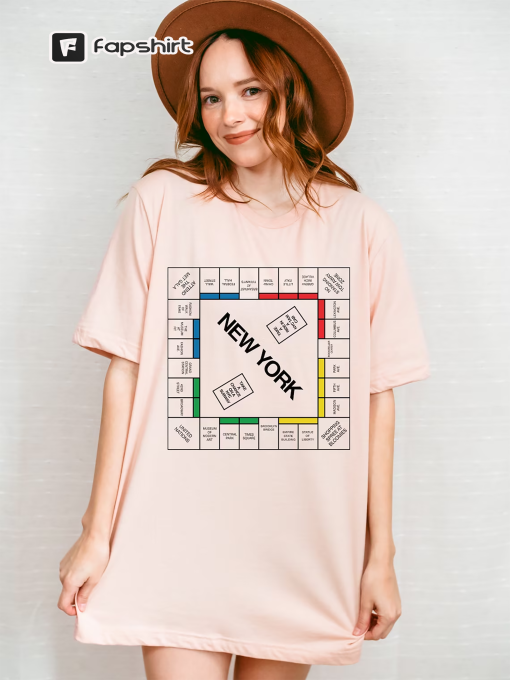 New York Monopoly Sweatshirt, New York Sweatshirt, Carrie New York Monopoly Sweatshirt, Trendy Shirt, And Just Like That Crewneck Sweatshirt