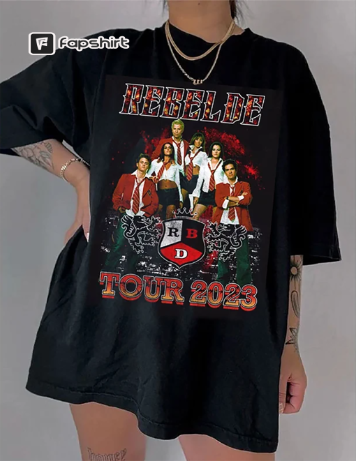 Comfort Colors® Rebelde Tour Shirt, Soy Rebelde Shirt, Rebelde Concert 2023 Shirt, Soy Rebelde Tour 2023 Shirt, RBD Concert shirt, RBD Shirt