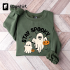 Witchy Gifts for Book Lover Cottagecore Pumpkin Witch Sweatshirt Bookworm Back To School Reading Fall Sweater Present Bookworm Aunt Birthday