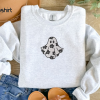 Mrs Claus Gingerbread Christmas Embroidered Sweatshirt