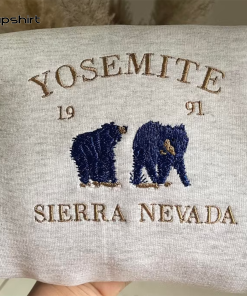 Yosemite Sierra Nevada Embroidered sweater