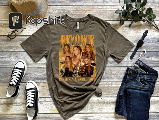 Beyonce Renaissance 2023 World Tour TEE – Vintage 2023 Beyonce Shirt – Beyonce Renaissance 90s Vintage Graphic Tees Gifts For Women Men