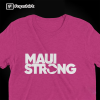 Lahaina Support Maui T-shirt Back Design T-shirt