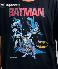 90s Retro Vintage Styled Batman T-shirt, comic…