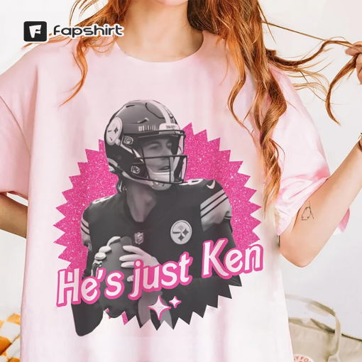 He’s Just Ken Pink Shirt, Kenny Pickett Sweatshirt, Pittsburgh Steelers Comfort Color Shirt