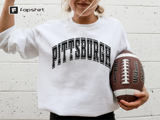 Steelers Sweatshirt Vintage Pittsburgh Steelers Crewneck Trendy Steelers Retro Sweatshirt Steelers Fan Gift