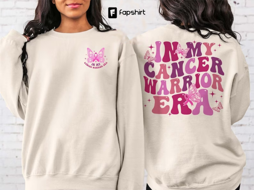 Funny Cancer Shirt, In My Cancer Warrior Era Shirt, Oncology Shirts, Gift For Oncology Nurse, Cancer Shirt for Women, Cancer Support Gift