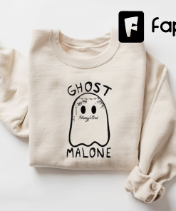 Ghost Malone Sweater, Rapper Ghost T-Shirt, Halloween…