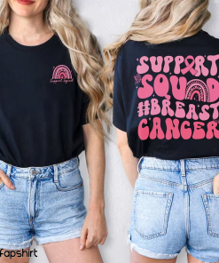 Support Squad Breast Cancer Shirt, Custom Breast…