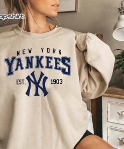 Vintage New York Yankees EST 1903 Sweatshirt,…