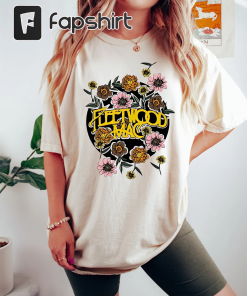 Fleetwood Mac Tshirt,Vintage Floral Retro Band Graphic…