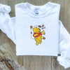 Halloween Embroidered Sweatshirt , Mummy Snoopy Embroidered Sweatshirt , Cartoon Embroidered Sweatshirt, Peanuts Embroidered Sweatshirt