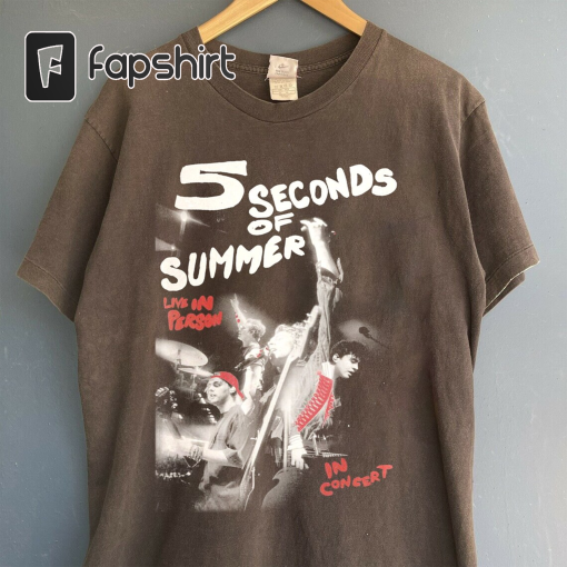 Live in Person In concert 5SOS Of Summer shirt, 5 Seconds Country muisc Shirt, 5SOS The Show Tour, Gift for men women tshirt