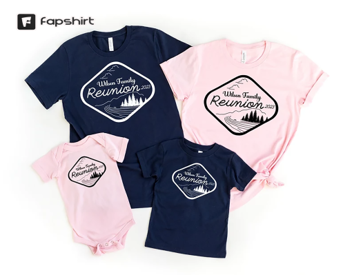 Personalized Family Reunion Shirt, Custom Family Name Shirt, Summer 2023 Shirt, Camper Family Matching Shirts, Road Trip Shirts