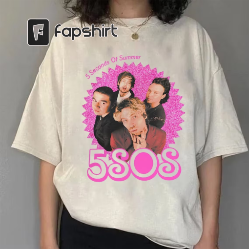 5SOS Barbie Shirt,5 Seconds Of Summer Music Shirt, 5SOS Y2K Merch, Vintage The Show 2023 Tour, 5 Seconds Of Summer Sweatshirt ,5SOS Gift