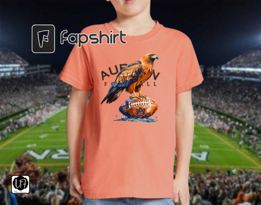 Youth Auburn Eagle T-shirt War Eagle Football Youth Auburn University Game Day Shirt Aubie Love