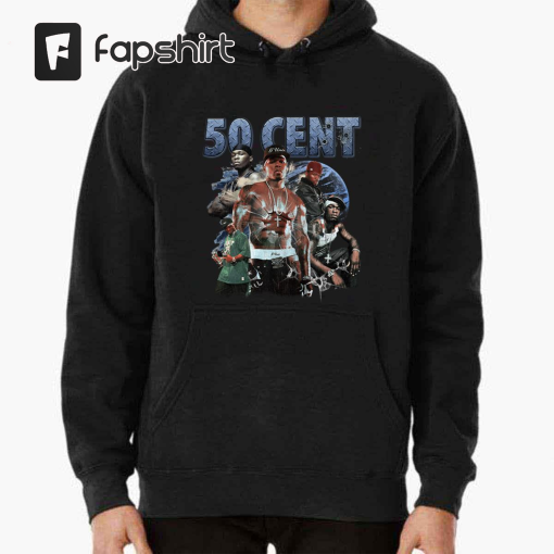 Vintage 50 Cent Bootleg T-Shirt | Vintage 90s Graphic Inspired Custom Tee | Oversized Rap Graphic Retro Shirt | Unisex Hip Hop Tee | Fan Gift