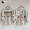 Noah Kahan, Noah Kahan Shirt, Sweat Shirt, Hoodie, Stick Season Tour, Noah Kahan merch QT9, Orange Juice Shirt, Music Tour Shirt