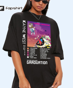 Kanye West Graduation T-Shirt, Vtg Kanye West…