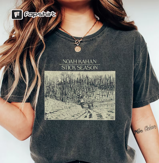 Noah Kahan Stick Season Shirt, Noah Kahan Folk Pop Music, Country Music Shirt, Noah Kahan Stick Season Tour 2023.