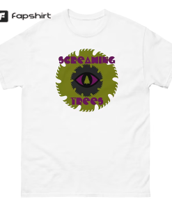 Screaming Trees-Green Buzzsaw Tshirt/White