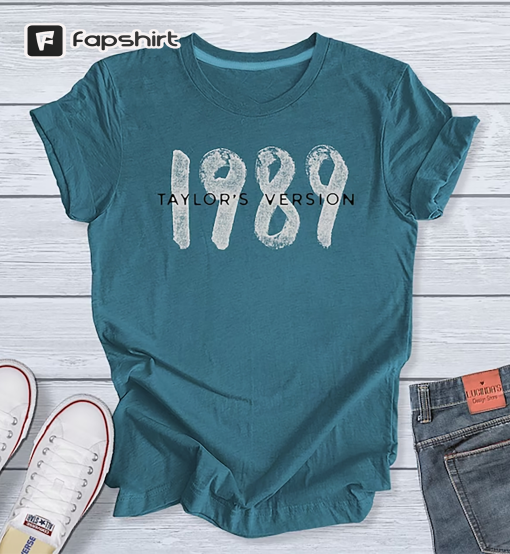 Album 1989 Taylor Vintage T-Shirt, Swift Taylor Inspired Shirt, Taylor Merch, 1989 Era Shirt, 1989 Album, Swiftie 1989,Taylors Version Shirt