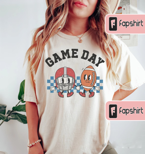 Football Game Day Shirt, T-Mom Shirt, Football Shirt For Women, Sports Mom Shirt, Mothers Day Gift, Family Footbal Shirt, Comfort Colors