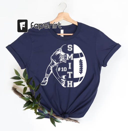 Customized Football Shirt – Your Name Football – Football Shirt – Game Day Shirt – Football Season Tee – Football Graphic Tee