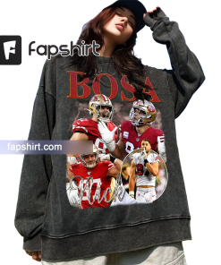 Nick Bosa Vintage Washed T-Shirt, Defensive End…