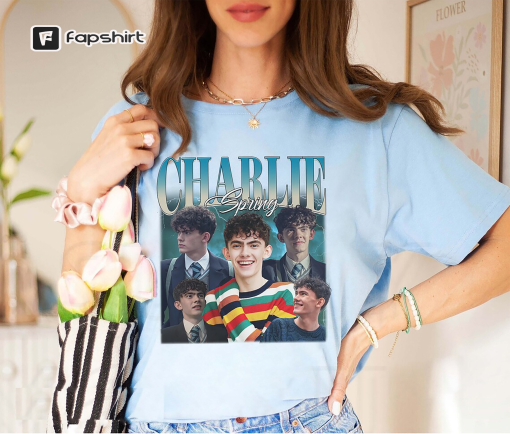 Charlie Spring Graphic Shirt, Heartstopper Season 2 Shirt, Nick and Charlie Heartstopper Tee, Retro Heartstopper Book Merch,LQBT Pride Shirt