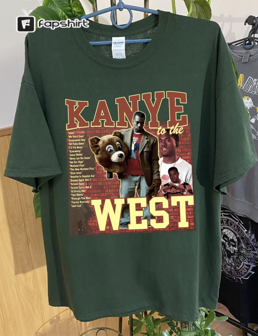 Vintage Kanye West College Dropout Tee, Reaper Kanye West Tour Shirt, Kanye West Shirt