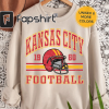 Kansas City Sweatshirt Vintage Style American Football Helmet 1960 Shirt