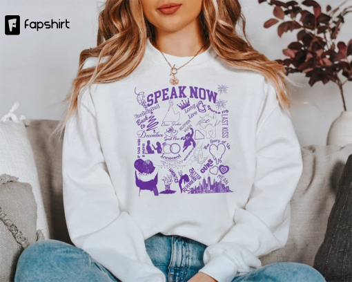 Speak Now Deluxe Edition Sweatshirt, Speak Now Trend Tee, Concert Tee, Long Live Sweatshirt, Midnight Sweatshirt, Fan Hoodie