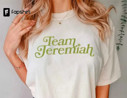 Team Jeremiah Shirt, The Summer I Turned Pretty Shirt, Hoodie, Gift For Fans, Cousin Beach T-Shirt, Team Jeremiah Crewneck