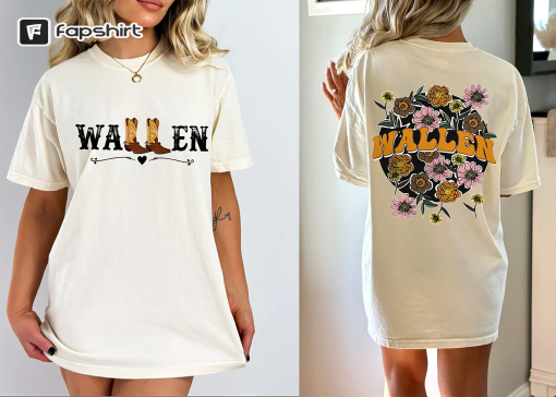 Comfort Colors Wallen Shirt Country Music Shirt Wallen Tshirt Country Concert Shirt Bullhead T-shirt Western Graphic Cowboy Tee Rodeo Shirt