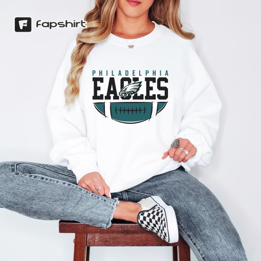 Philadelphia Football Sweatshirt.Philadelphia Eagles Sweatshirt. Philadelphia Eagles. Philadelphia Eagles Shirt. Bird Gang. Football sunday.