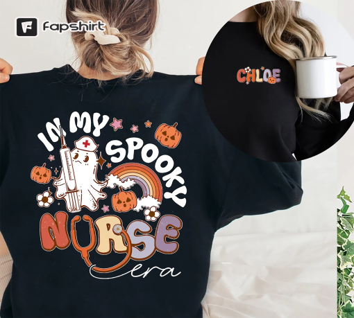 Spooky Nicu Nurse Halloween Ghost, Spooky Nurse Shirt,Spooky Halloween Nurse Life Shirt,Spooky Nurse Crew, In My Spooky Nurse Era Sweatshirt