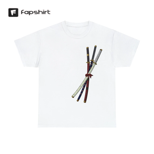 Zoro’s Swords Anime Shirt, Pirate Shirt, 1 Piece Shirt, Devil Fruit Tee, Anime Manga Fan Shirt , Straw Crew Shirt, Manga and Anime Fan Gift