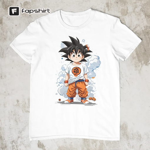 Goku Shirt, Oldschool Dragonball Z T-Shirt, Dragonball Tee, Goku Streetwear, Unisex Anime T Shirt, Vintage DBZ Merch, Manga Gym Clothing